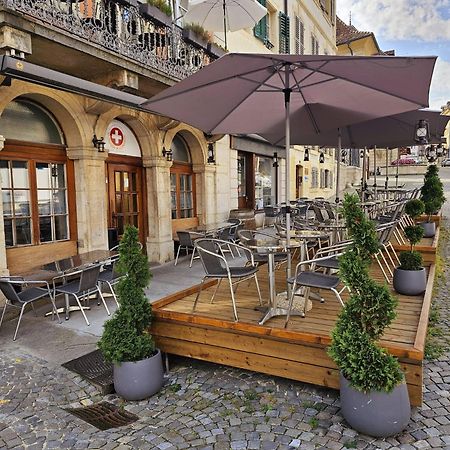 La Croix Federale Hotel Porrentruy Eksteriør billede