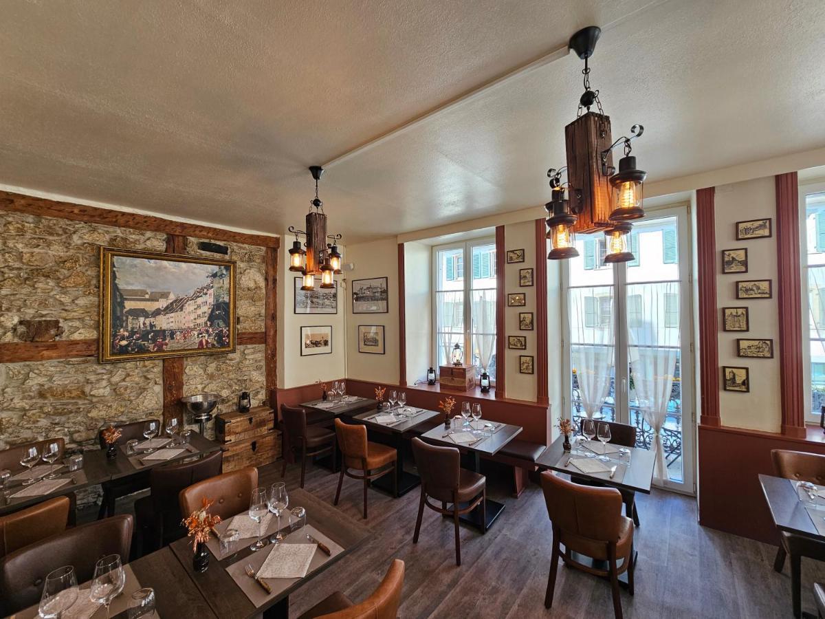 La Croix Federale Hotel Porrentruy Eksteriør billede