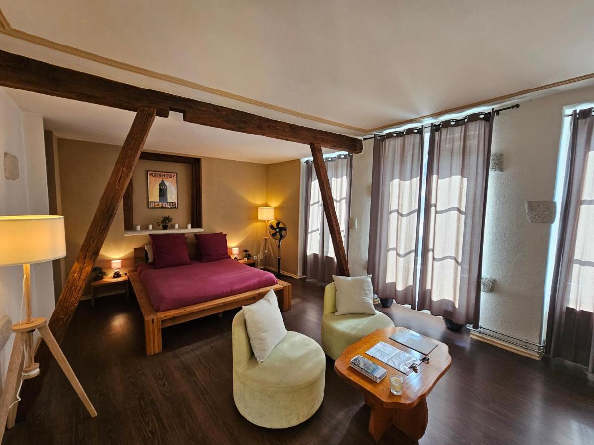 La Croix Federale Hotel Porrentruy Eksteriør billede