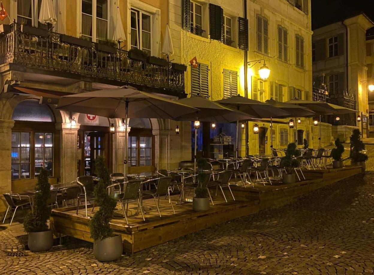 La Croix Federale Hotel Porrentruy Eksteriør billede